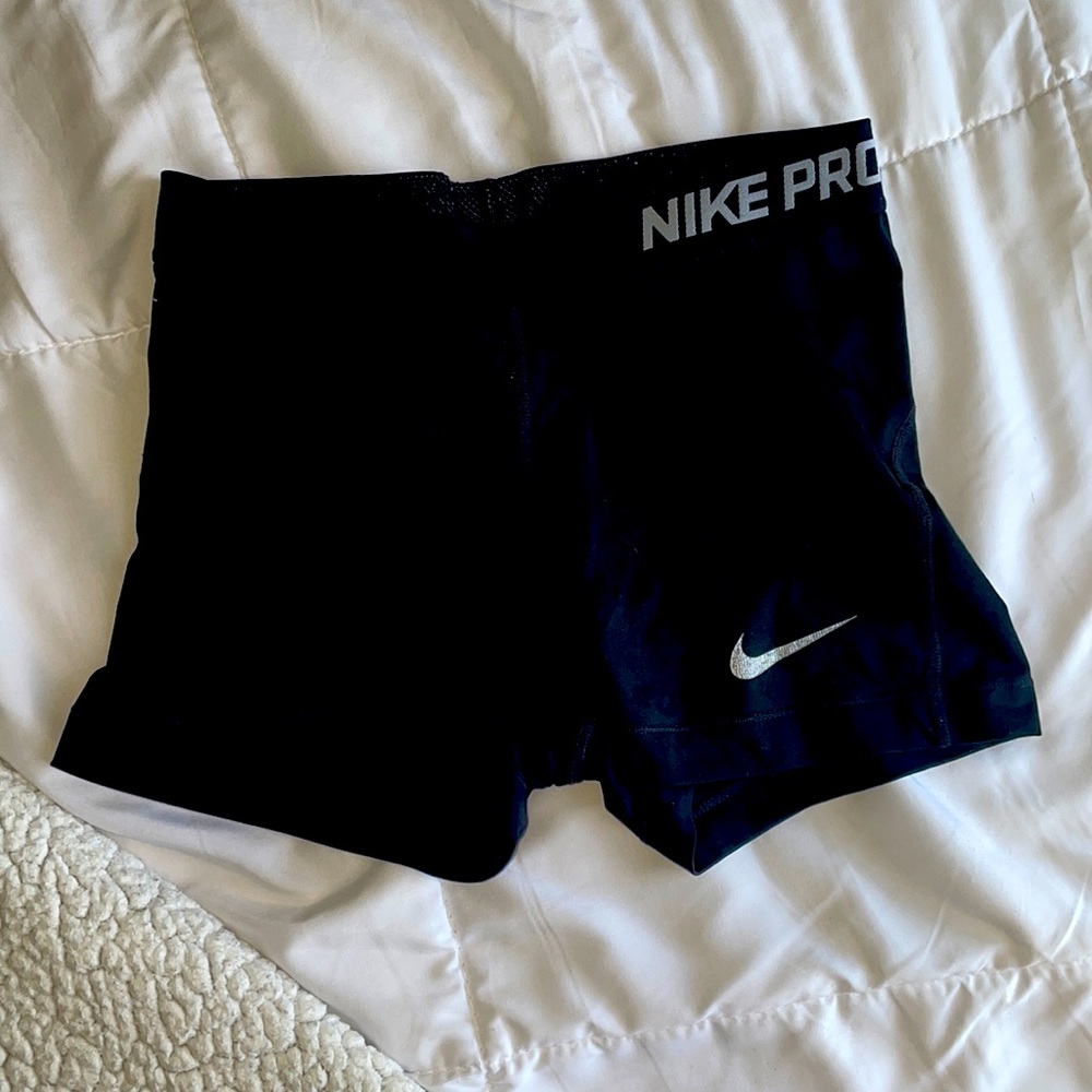 Nike pro black spandex womens M